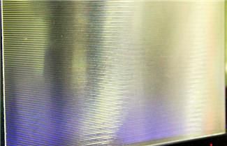 Textured plexiglass sheet
