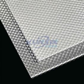 Acrylic Diffuser sheet with Inverted Pyramid pattern Jk-K16
