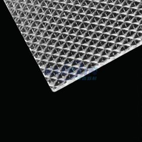 Acrylic Diffuser sheet with Inverted Pyramid pattern Jk-K16