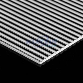 Clear Ribbed Acrylic Sheet JK-CTW03