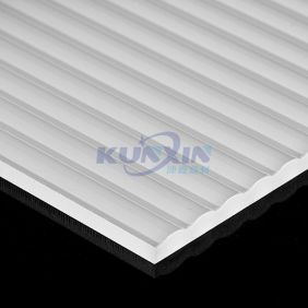 Opal White Stripe  Acrylic Sheet JK-KTW-KS08